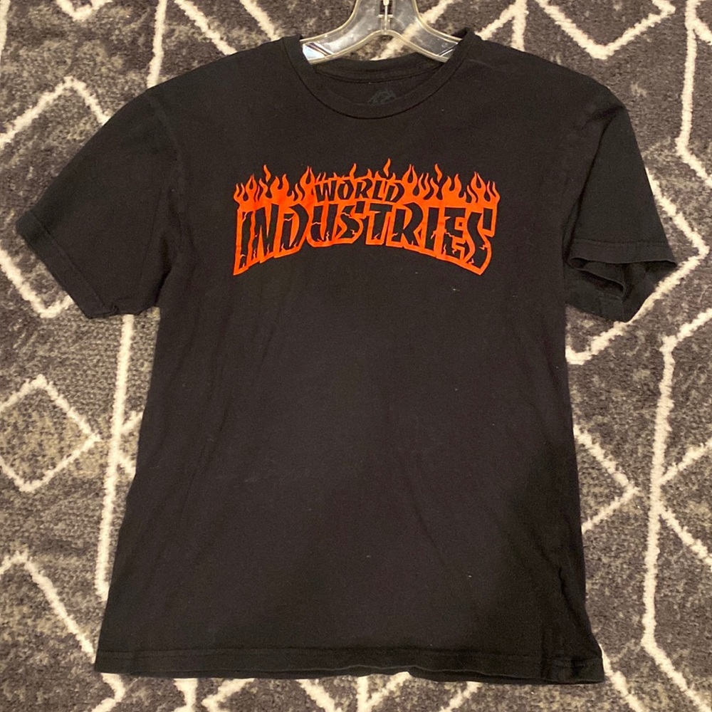 World industries skate tshirt